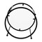 Flash Furniture Round Glass End Table with Matte Black Frame NAN-JN-21750ET-BK-GG - alternate 9